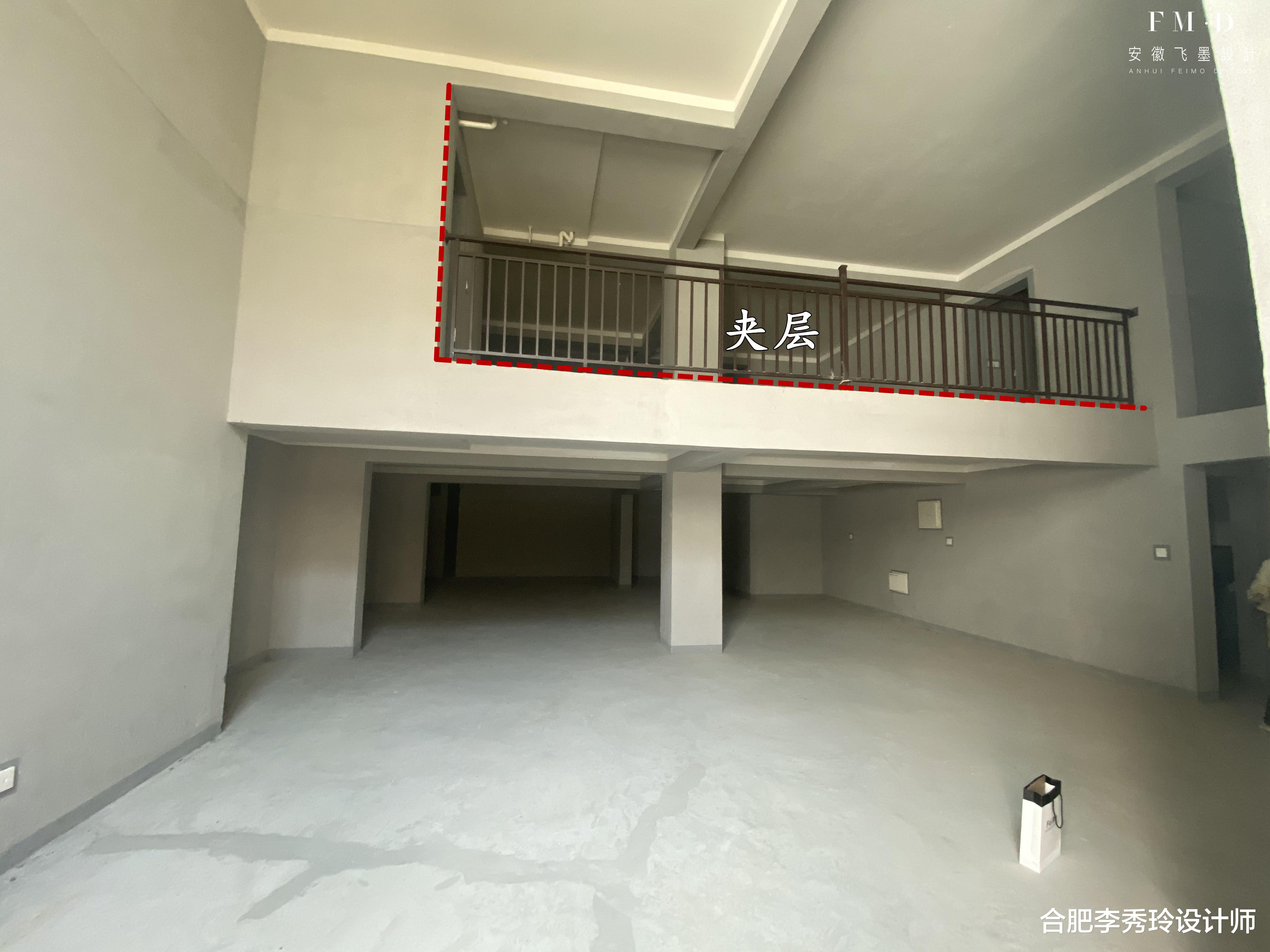 买底复式，地下室5米多高，开发商现浇夹层，别墅也不过如此吧？