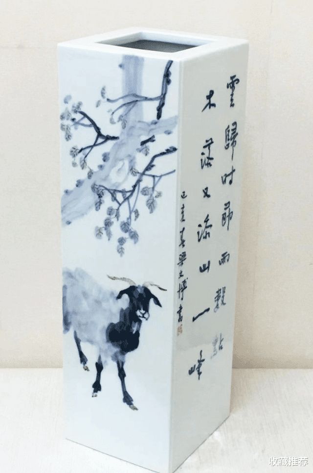 邮票|梁文博的青花瓷艺术