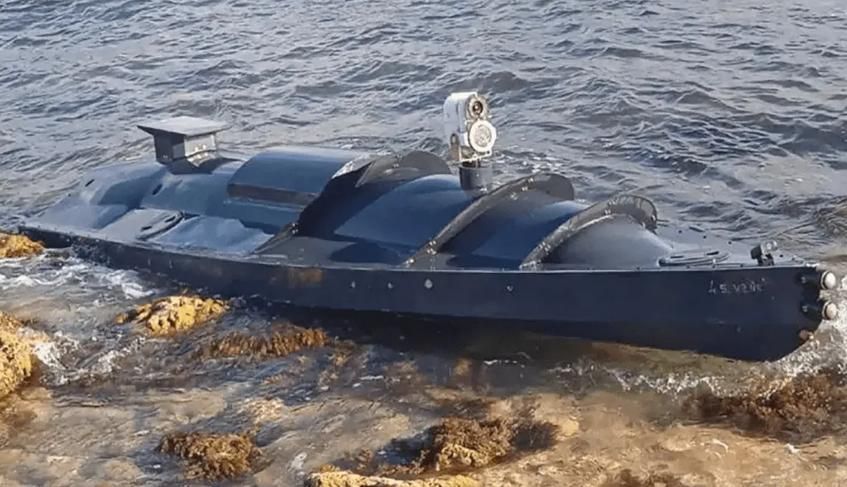 黑海海滩搁浅后，惊现神秘无人艇是何来历？美媒推测