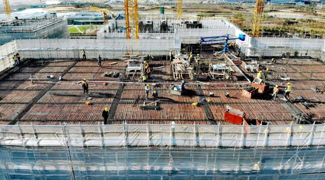 杭州|总建筑面积超10万㎡！临港这个项目结构封顶