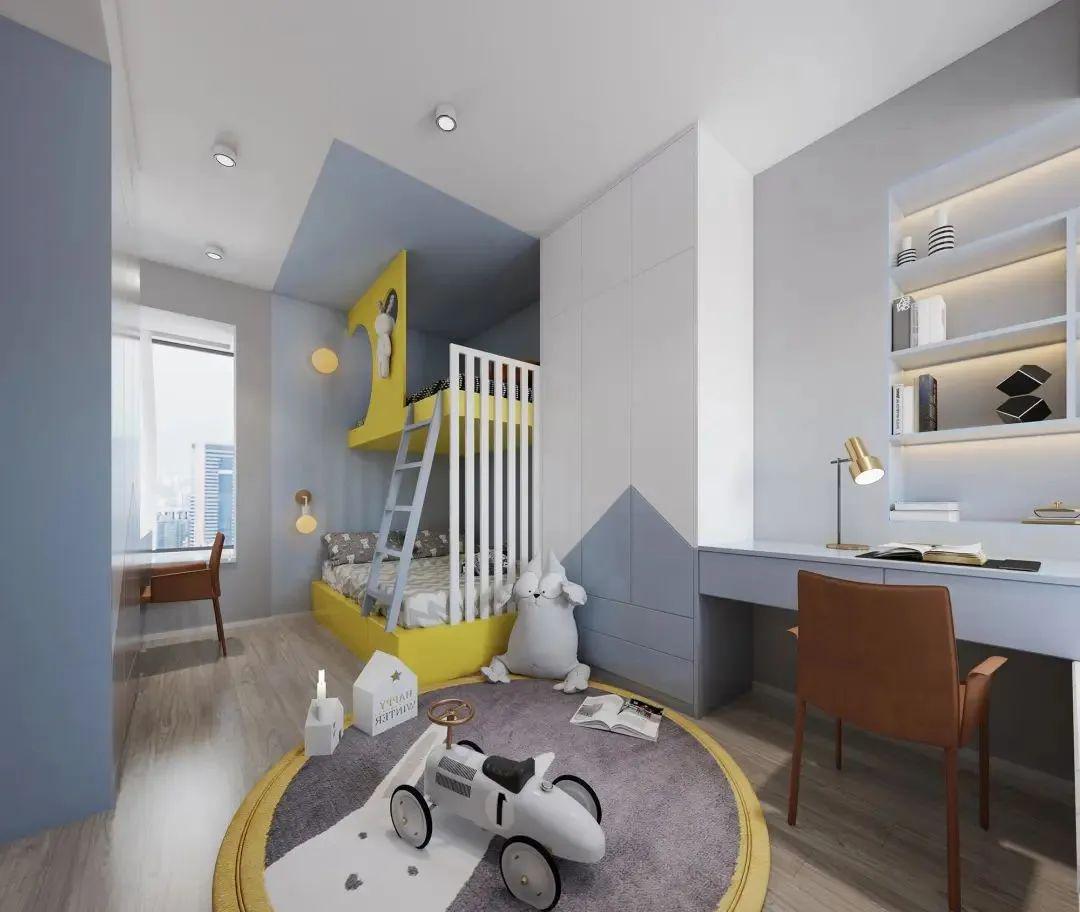 你家儿童房还打榻榻米?现在流行这样设计了,省地收纳还多!