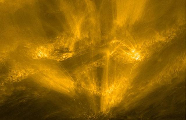 太阳上有刺猬?欧空居公布太阳照片,神秘突刺长达2.5万公里