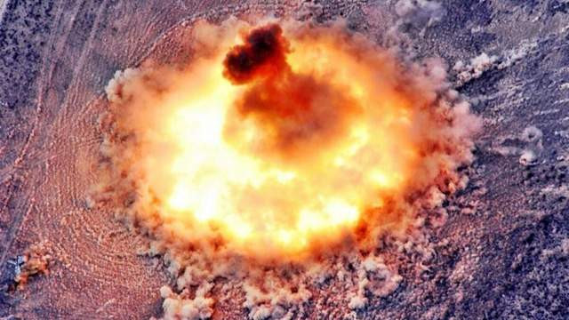 核武器 中国测试“炸弹之王”，2500度火球横扫，确实适合大型岛屿攻坚