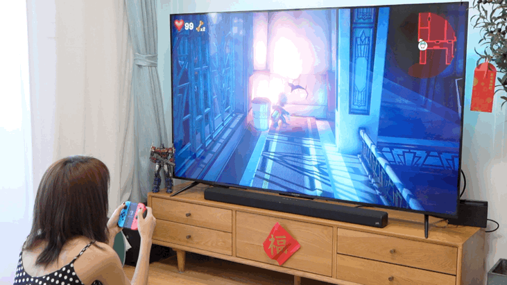 苹果|不到7000元入手75寸背光分区电视，雷鸟75S545C真实体验如何？