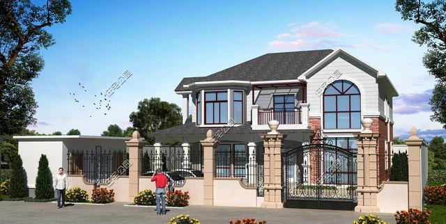 实拍10省农村别墅,第4套、第7套经典又耐看,建第3套18万就够了