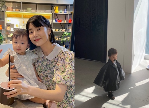 韩智慧秀辣妈带娃日常 检察官丈夫对其宠爱有加 出演新娘18岁走红