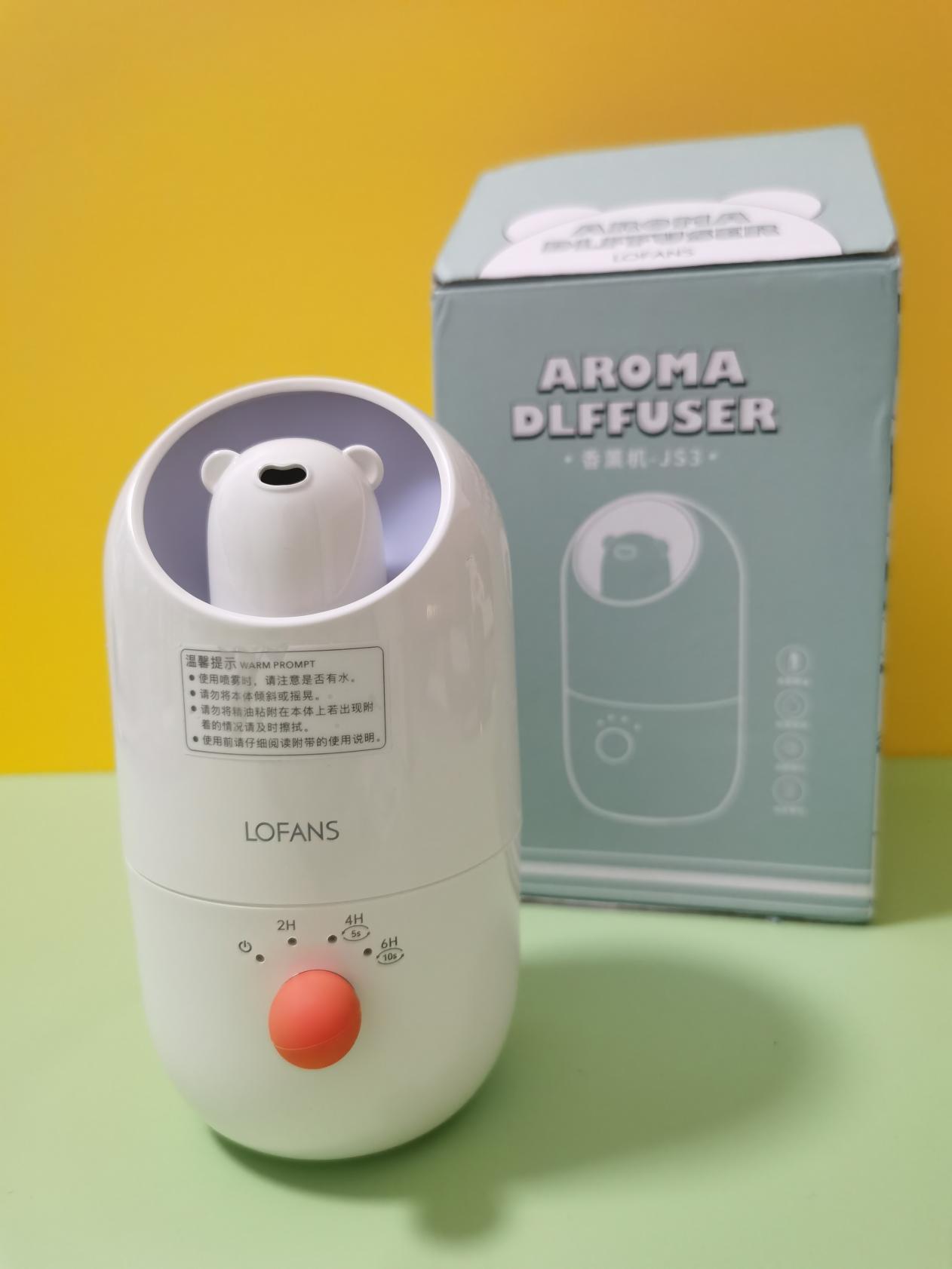 颜值满满的好物,居然既是香薰机又是加湿器