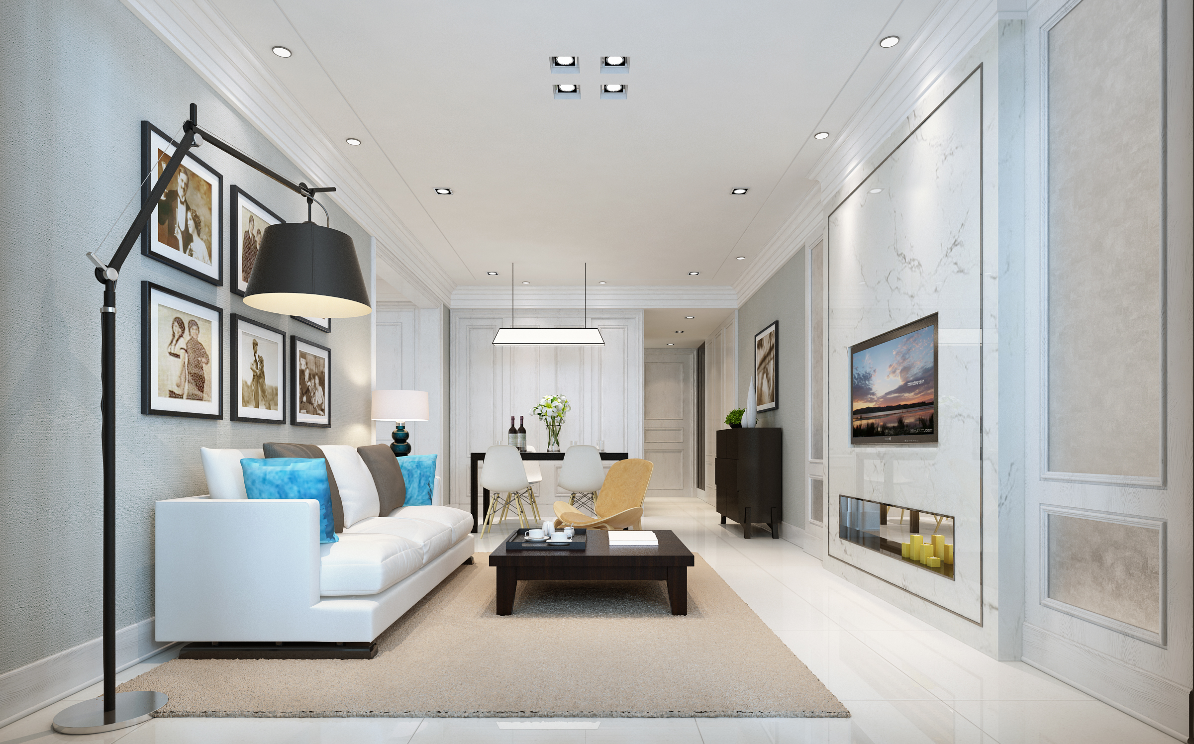 幸遇你，现代简约北欧风