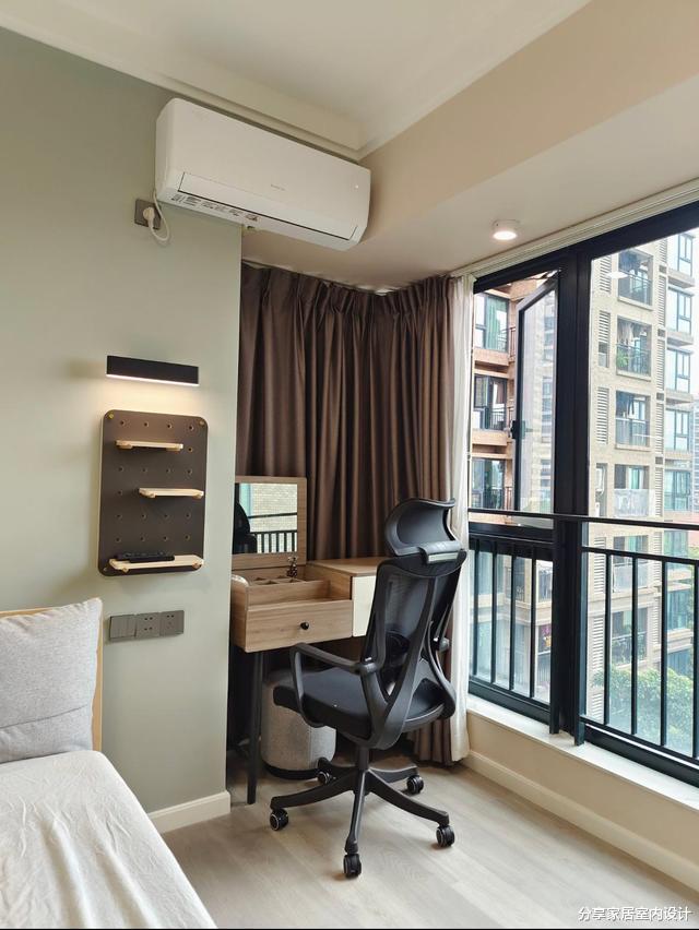 一家三口85平新房，全屋简单漂亮，横厅设计让空间大一倍，很舒服