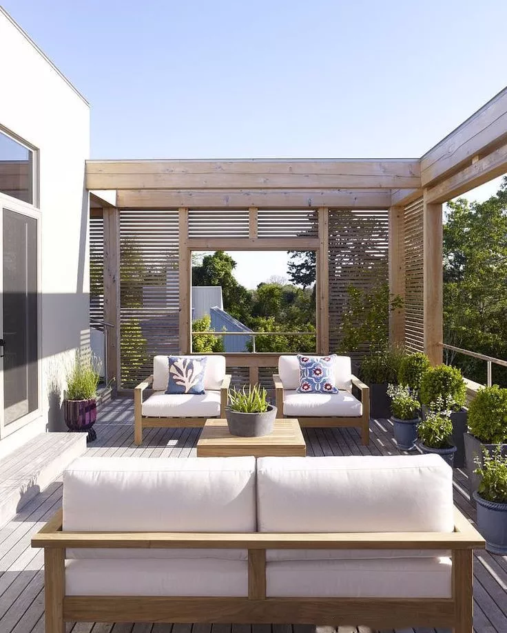 等我有房了,阳台才不要晾衣杆!学学有钱人这样装!