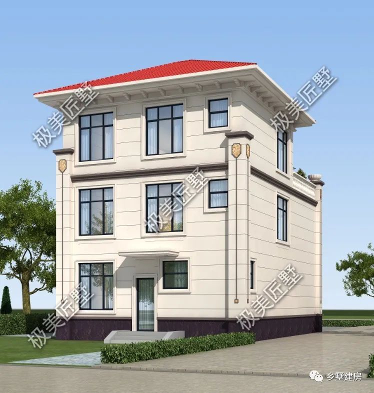 简简单单的幸福,都在这栋别墅里,占地8.5X13米百平如同拥有世界