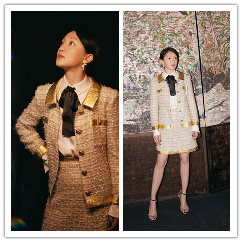 周迅|周迅的生图比精修图还美，笑起来气场太强，穿黑丝也很高级