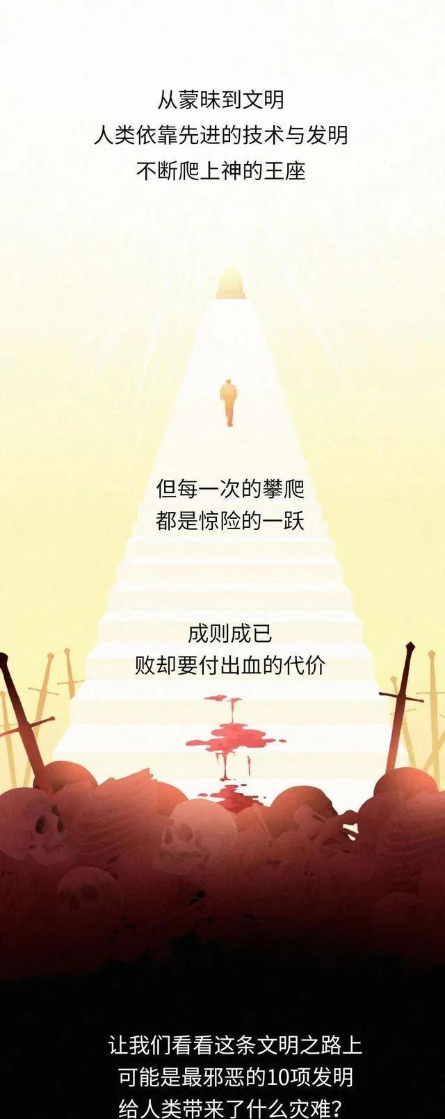 人类史上“邪恶”的10项发明,给人类带来不少灾难,你知道吗?