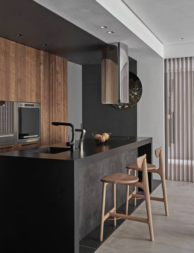 “去客厅化”的另一种设计,把客厅旋转45°后,简直不要太爽