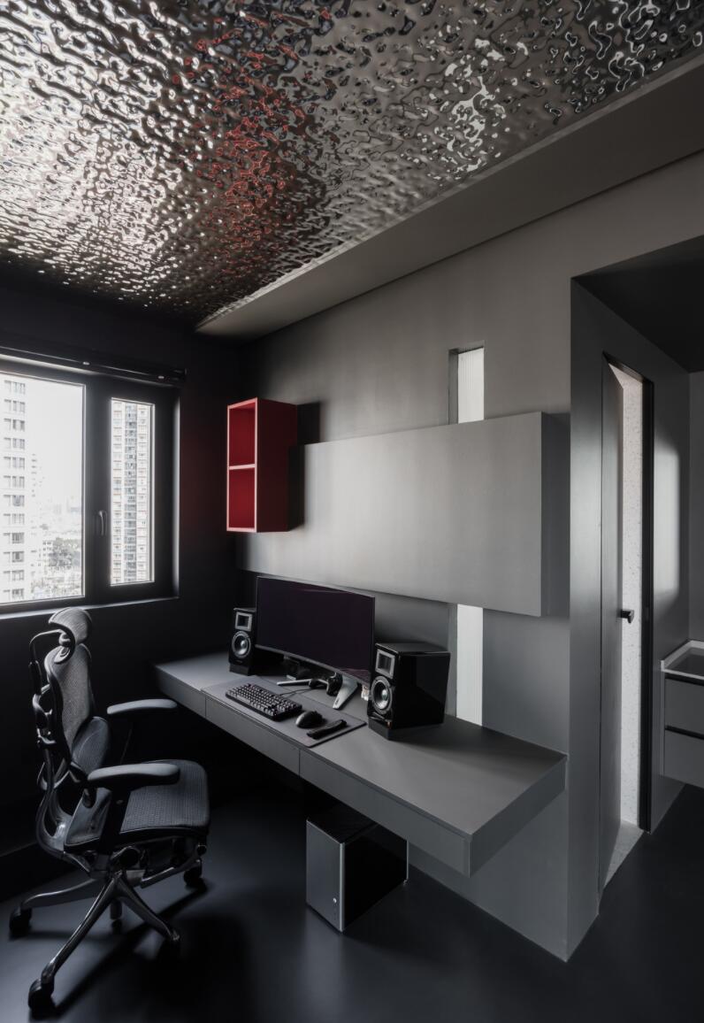 108㎡新房,他拒绝平庸,以统一色调定位空间,完工后超酷