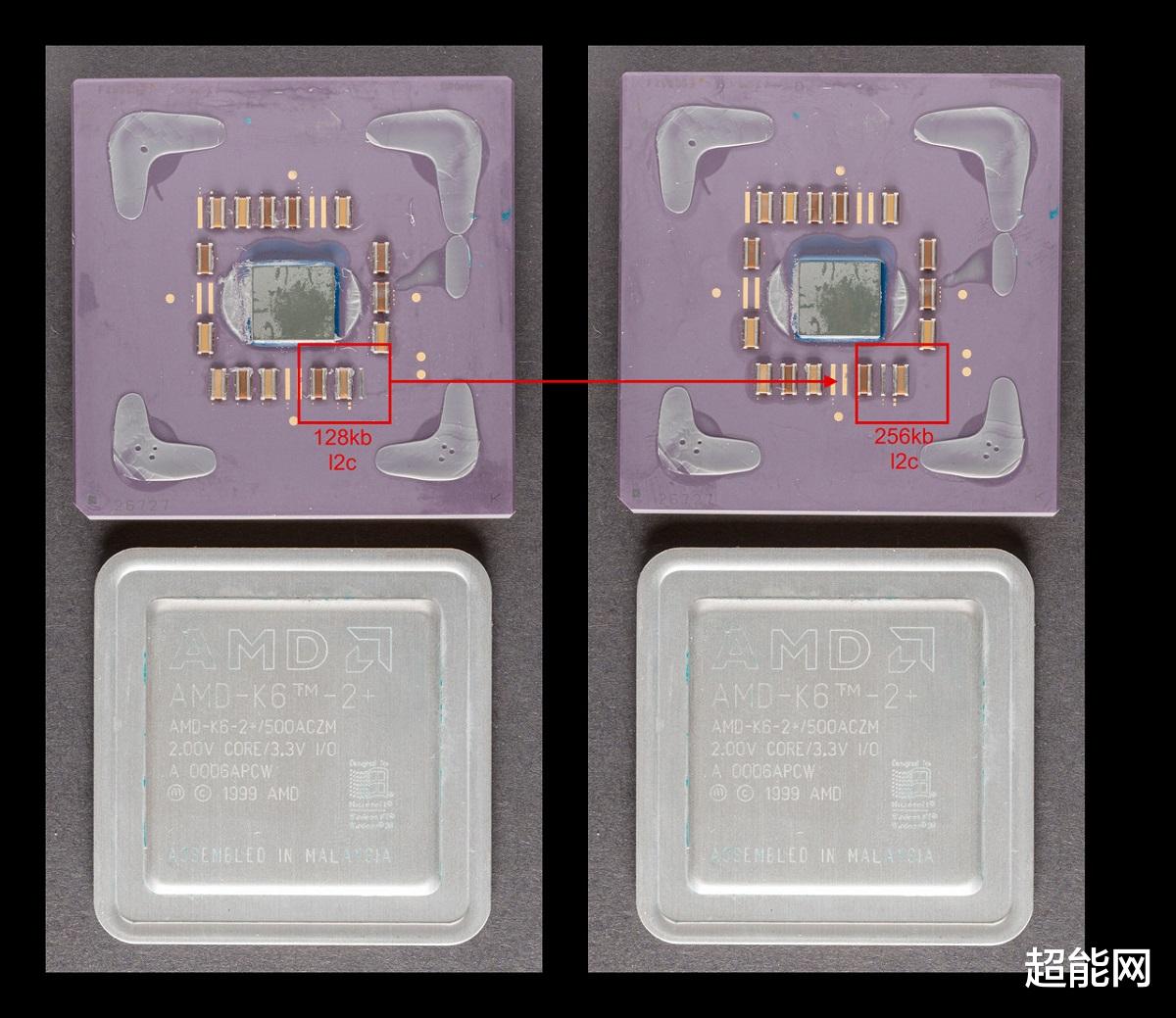CPU|AMD K6-2+处理器22年后终被破解：L2缓存翻倍摇身一变成K6-III+