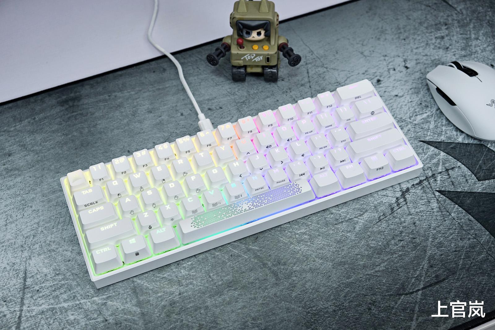 ssd|小而美,快且光,K65 RGB Mini 机械键盘白色版分享