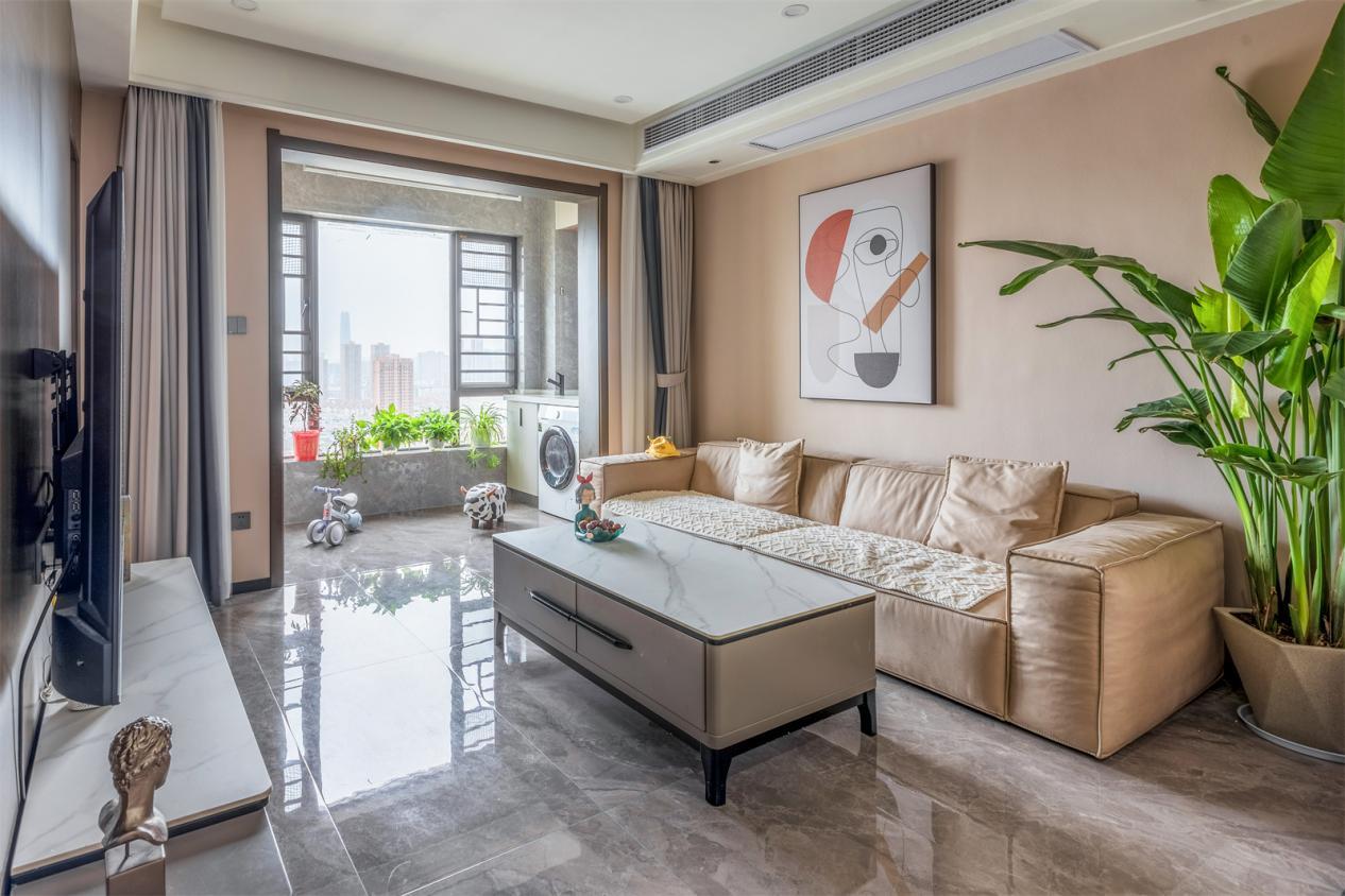 96平米现代简约风护士姐姐的家 朴素大方治愈力max!