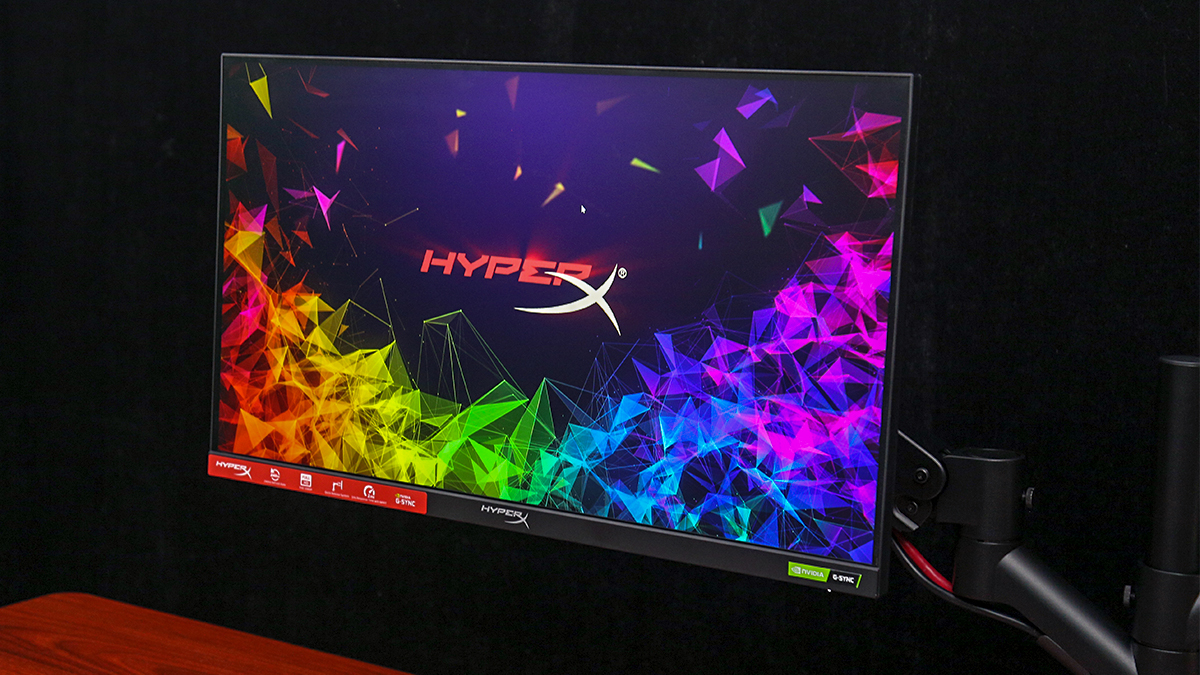 极度未知(HyperX) Armada星舰系列电竞显示器评测:独立支架臂