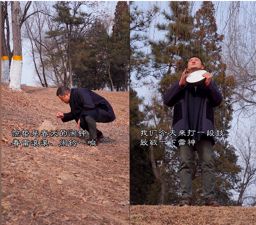 李亚鹏|50岁李亚鹏泥地里挖野菜!称刚给孩子换完尿布,面色红润发福明显