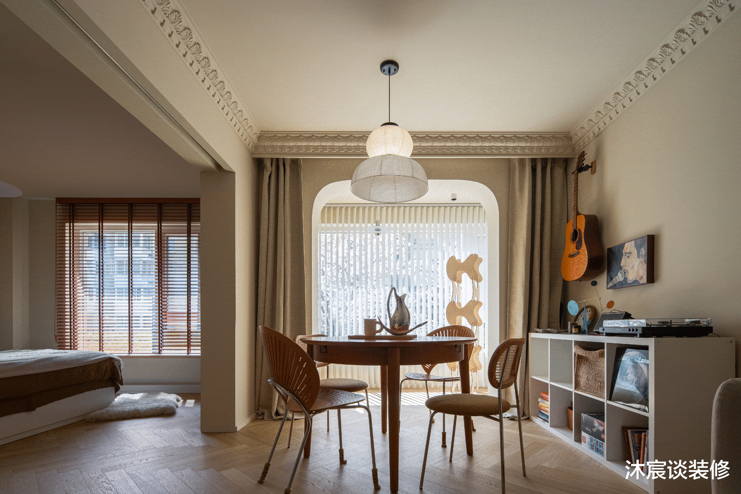 暗黑跑道房重新改造,室内温暖随性、慵懒治愈,老破小成功逆袭!