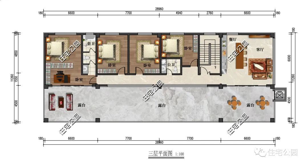 太原|28×19米餐住两用的中式别墅，特色建筑+特色文化+特色小吃