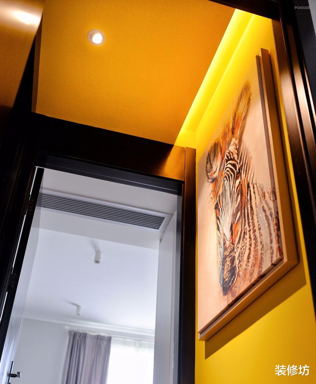 136㎡的现代北欧风,大胆运用颜色,让空间拥有新的可能