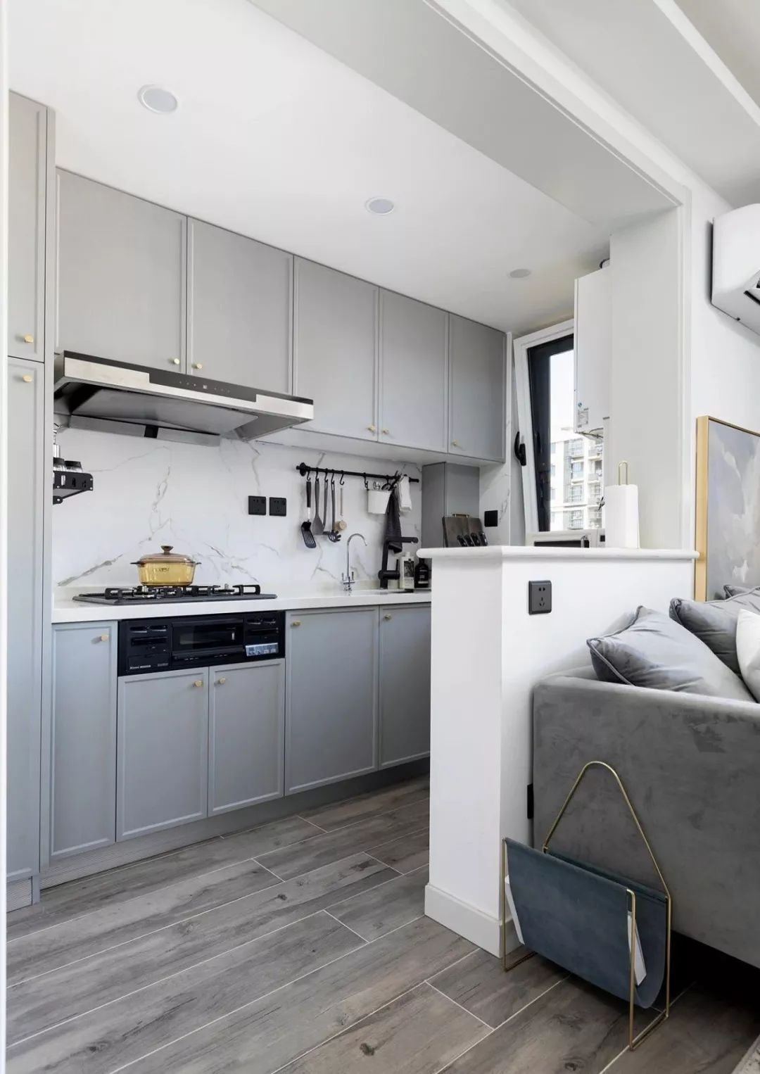 美女业主把70㎡小家整得仅仅有条,强迫症式收纳1㎡都不浪费!