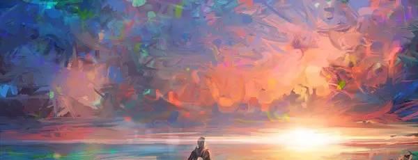 奇幻瑰丽的场景，和插画师阿尔乔姆来一场梦幻之旅