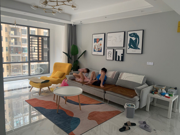 18线小县城135平三房两厅两卫,毛坯到入住花费22万,自己找师傅