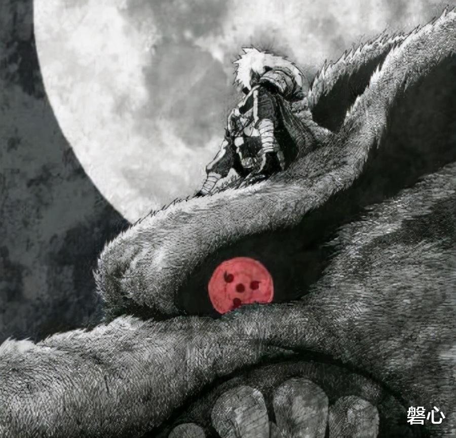 火影忍者|宇智波斑通灵九尾手办，看到九尾的写轮眼，明白斑的瞳术有多强了