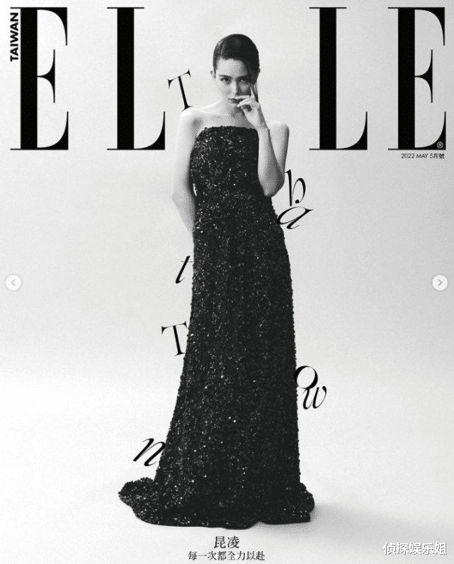 昆凌|昆凌孕期时尚大片曝光，身着潮装摆帅酷pose，腰身变粗孕肚明显