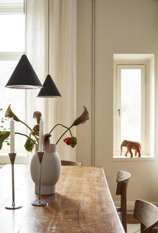 从暖色调的视觉看这个北欧公寓,一人住生活静好,美得不像样