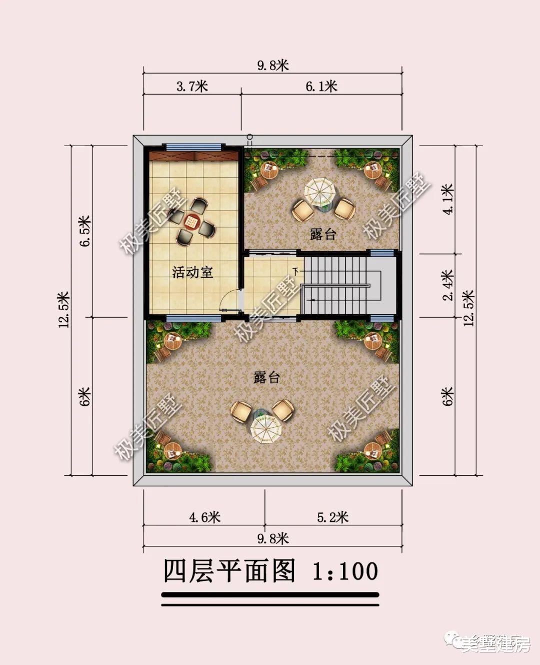 快看，小面积建房最佳户型，这样的布局你绝对会爱上