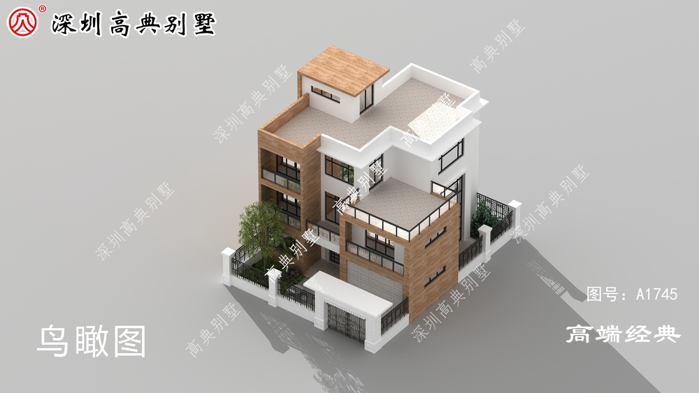 3款不同风格别墅,作为大家的建房参考,最独特的还是现代庭院风