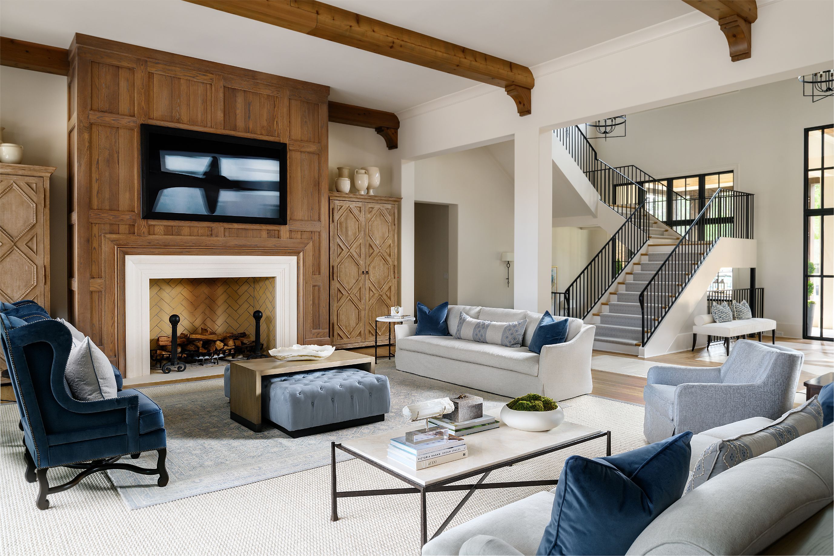 荣获ASID设计大奖的豪华别墅,来自亚特兰大40载老牌设计公司