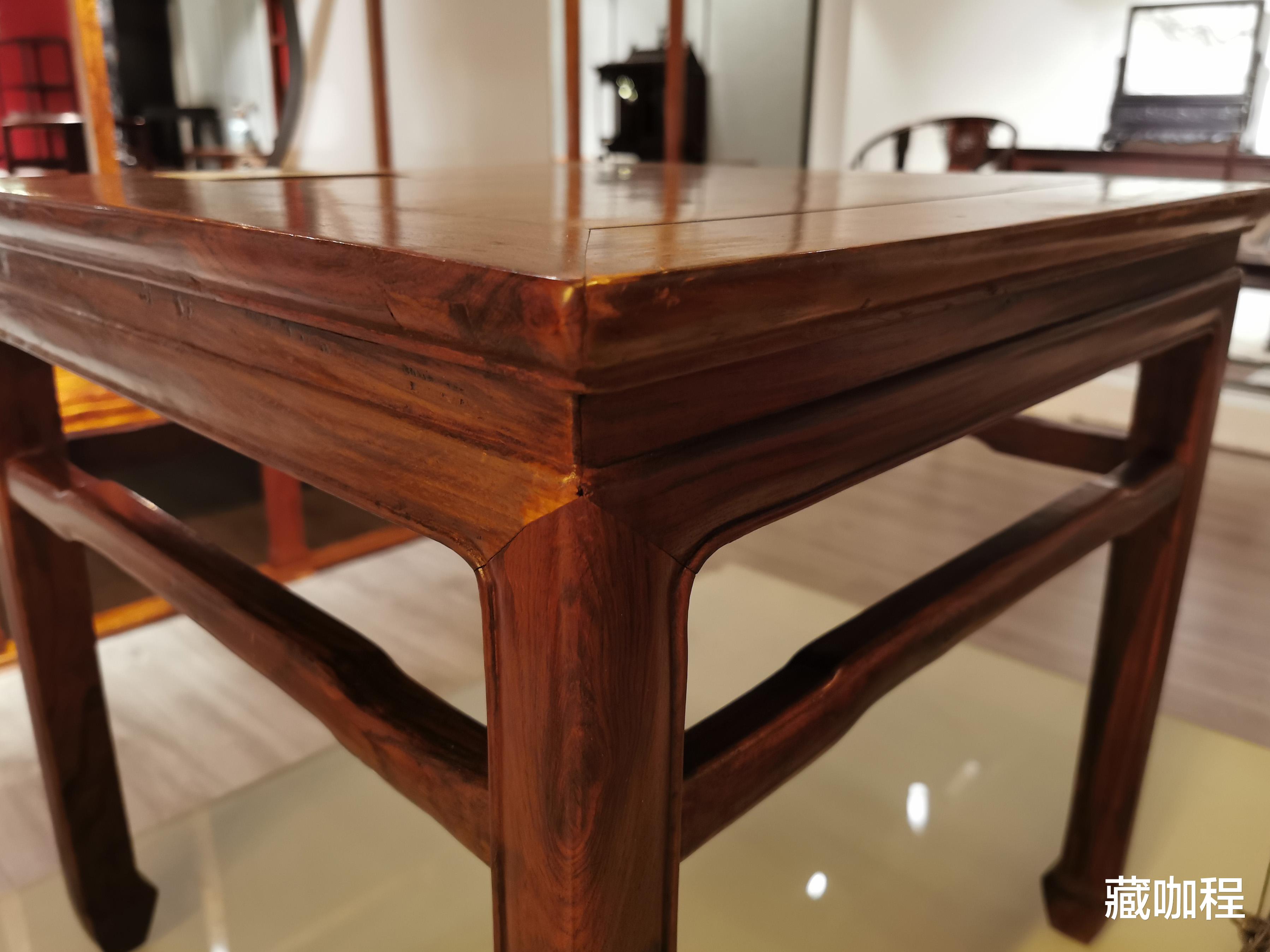 座面镶硬板,黄花梨老料新作椅凳无软屉