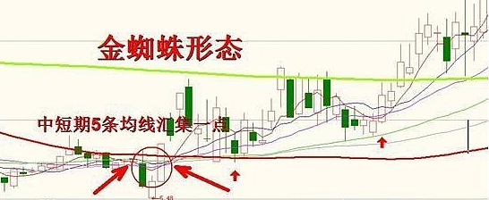 中国股市：一旦出现“金蜘蛛”形态，散户坐等主力拉升, 大道至简