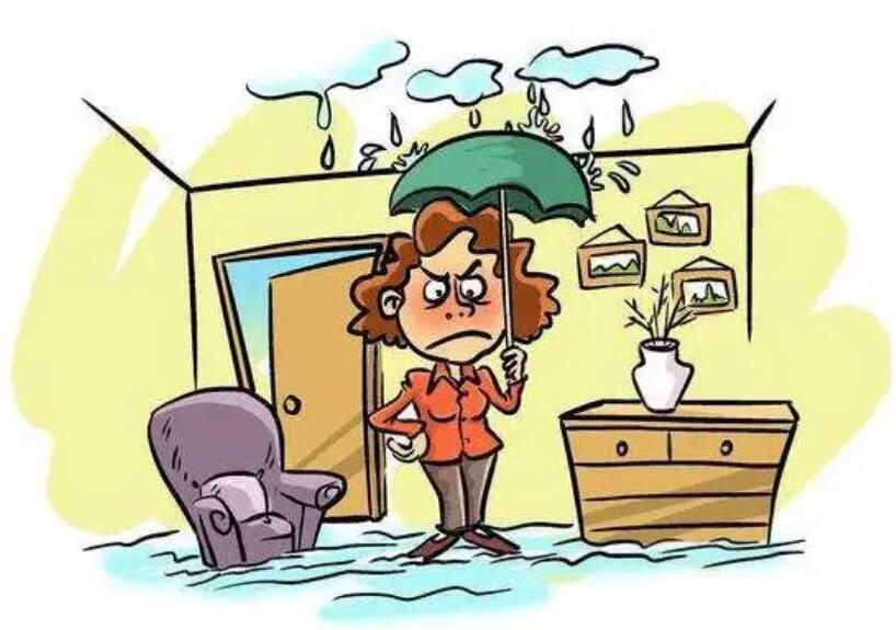 新房还没装修,下雨漏水导致楼下损失,对于损失的赔偿由谁来拿?