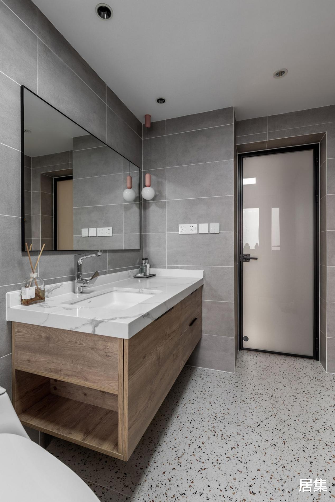 卧室|上海110㎡奇葩户型大变身,打造极简扇形餐厅和温柔北欧风卧室