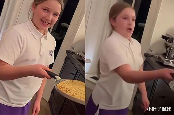 哈珀·贝克汉姆 10岁小七身材发育明显,从小胖到大,游泳时挂贝克汉姆脖子上