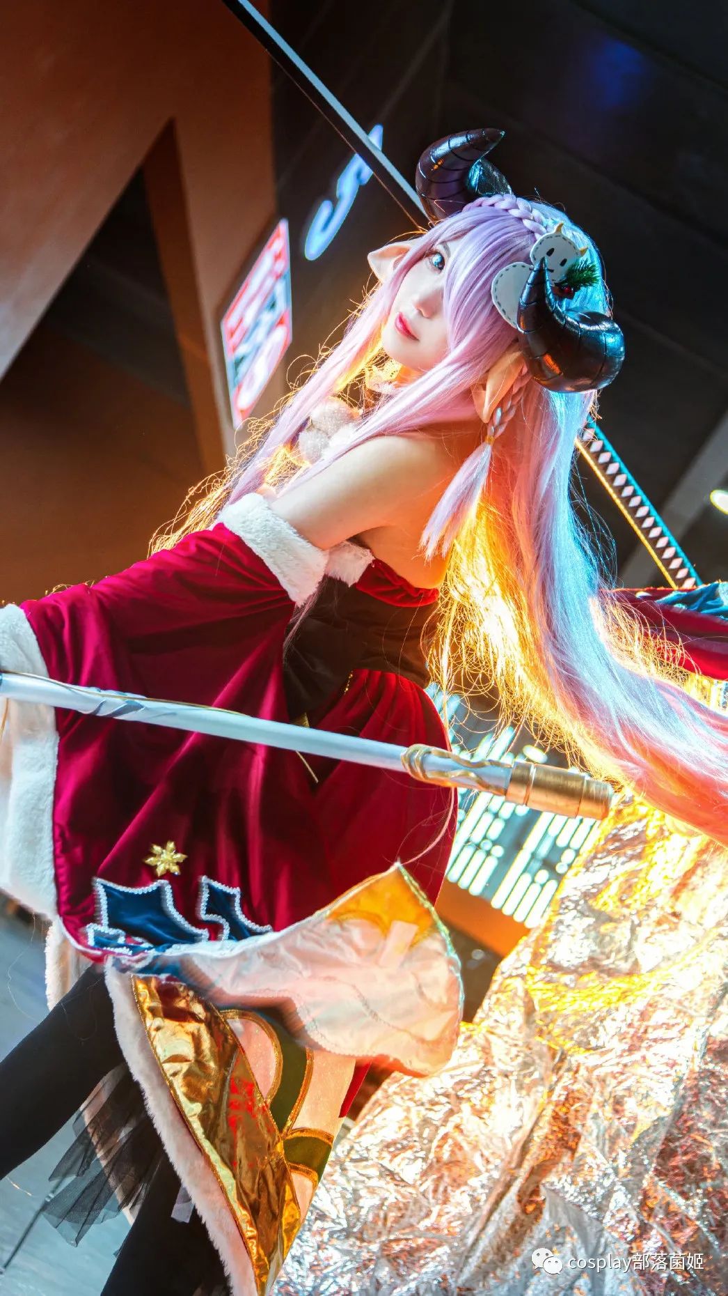 碧蓝幻想|cos:碧蓝幻想娜鲁梅亚cos正片@空鸢子