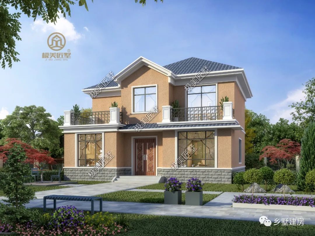 五款双露台设计别墅，尽享私家花园，简直美呆了