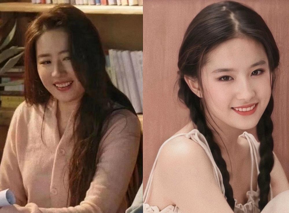 刘亦菲|刘亦菲身材壮硕被嘲笑!脸泛油光3层双下巴,胖到认不出