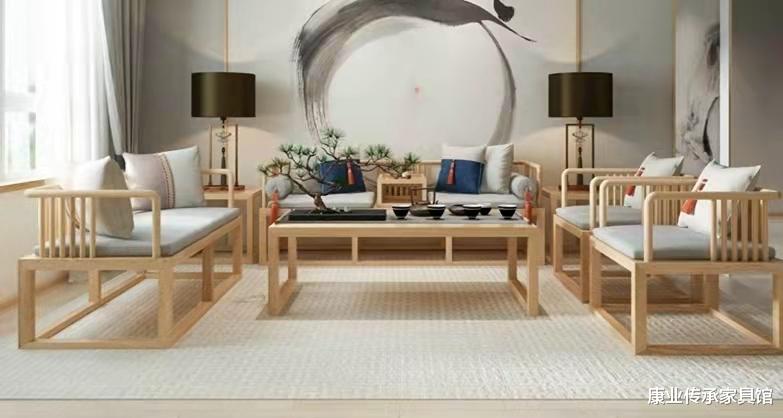 以浅木色铸就东方之美的新中式家居