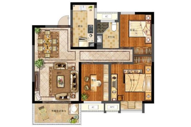 92㎡的房这样装修,空间大了1倍,装修只花了11W!