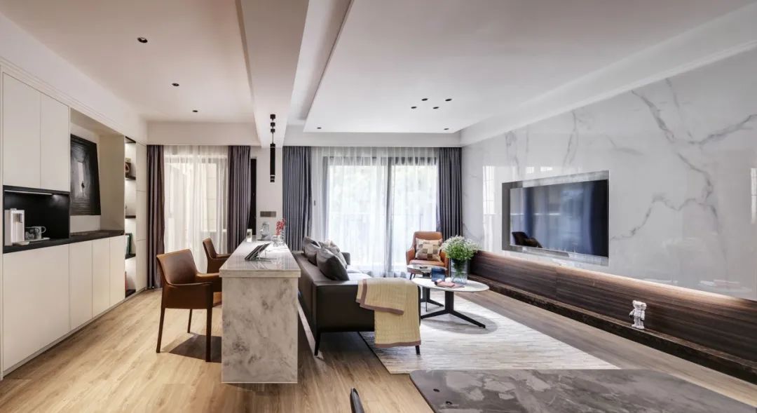 有颜值、能藏能收:这个115m2极简现代之家,是我的梦中情房!