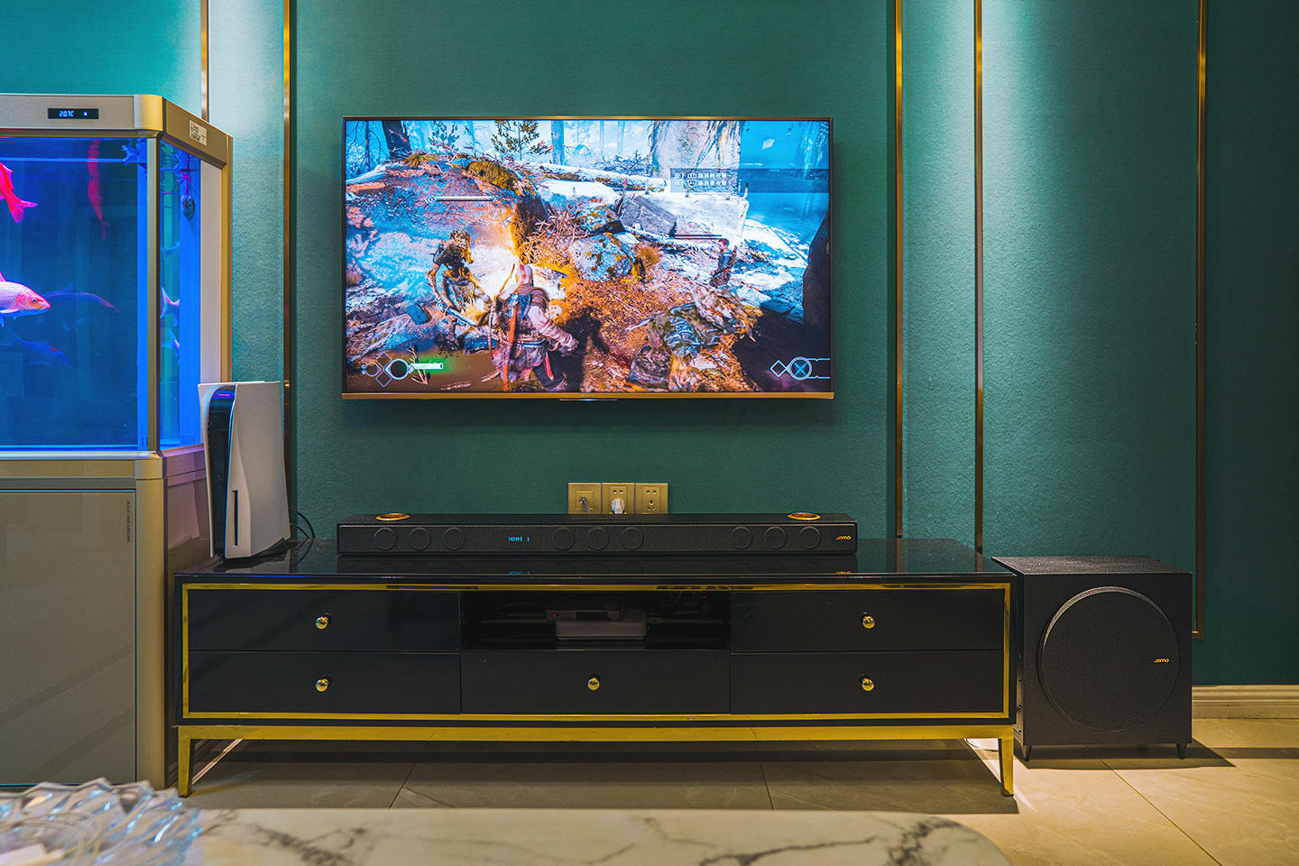 音箱|天空反射，5.1.2杜比全景声，小白也能入手的Jamo HCSB5