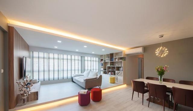 102,无玄关借助抬高客厅,解决隐患,细致装法给新人借鉴学习