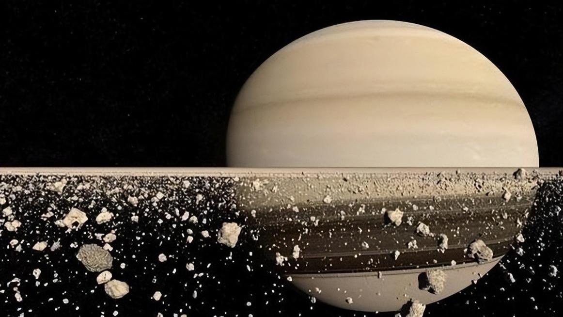 土星环有外星宇宙飞船？探测器传回图片，发现几十个“不明物体”